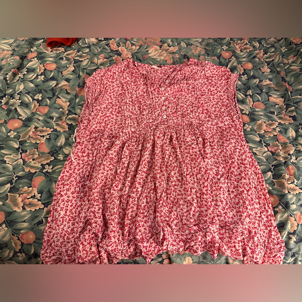 Free people women’s mini dress size small red
